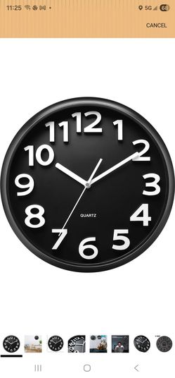 13" Wall Clock