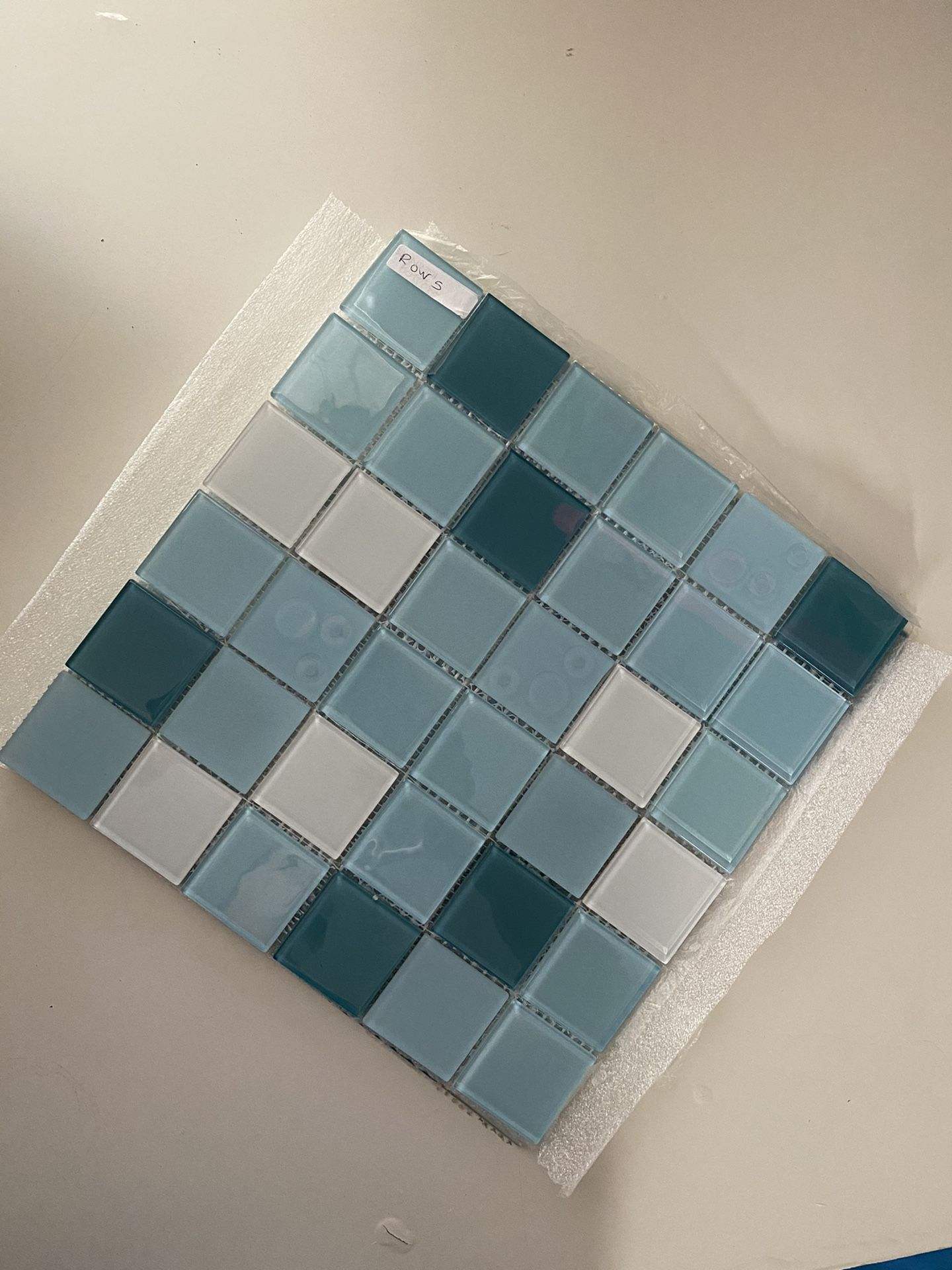 Susan Jablon custom glass tile sheets