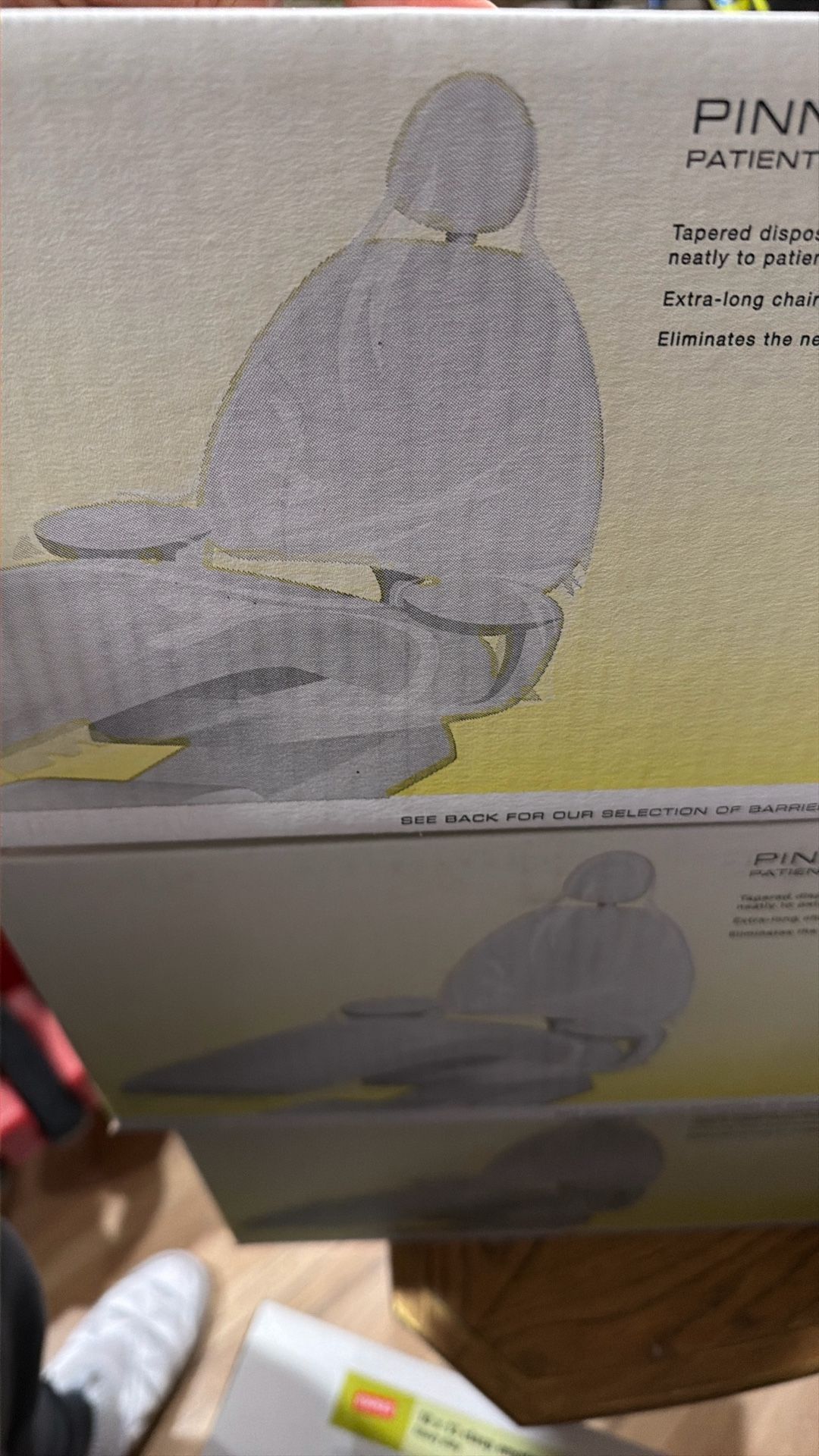 4 Boxes Dental Chair Sleeve Cover Disposable Pinnacle XL