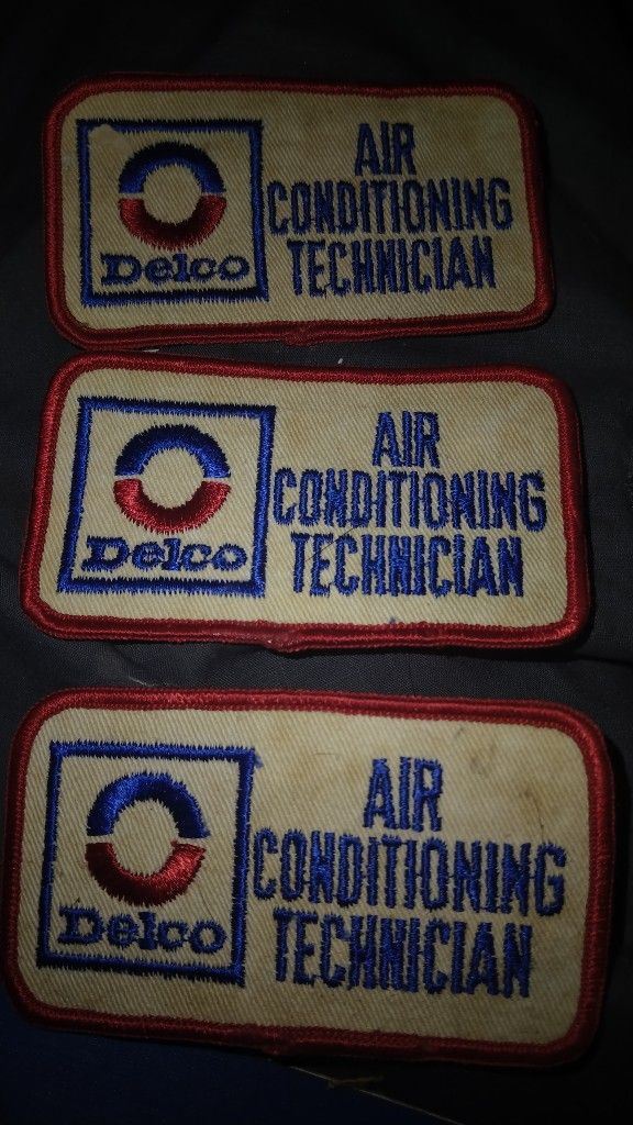Vintage AC Delco Patches