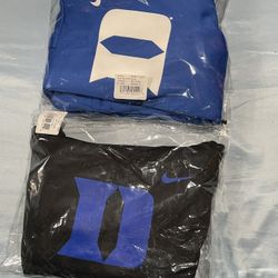 Youth Nike  Duke Blue Devils Logo KO Pullover Performance Hoodie