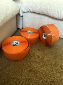 Mighty Line Floor Tape 4"x100' – 3 Rolls (Heavy-Duty Industrial Tape)