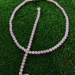 Pink set tennis chain