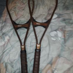 Vintage Wilson Legacy Tennis Rackets