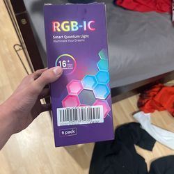 RGB led Hexagon Lights