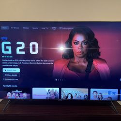 65in Samsung Smart TV 4K UHD