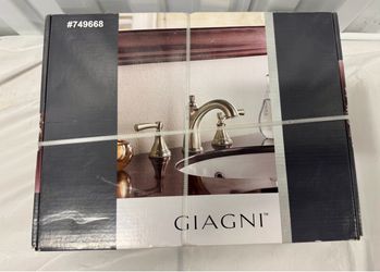Giagni Mitchell Brushed Nickel Widespread Bathroom Faucet