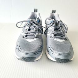  Asics Gel Quantum 180 (Gray  Silver) [1201A063  Mens Running  Used 