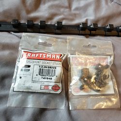Craftsman socket stud organizer with additional socket studs