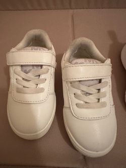 Michael Kors white tennis shoes