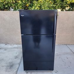 3MONTHS WARRANTY 33X31X66 WHIRLPOOL FRIDGE 21CUFT BLACK 