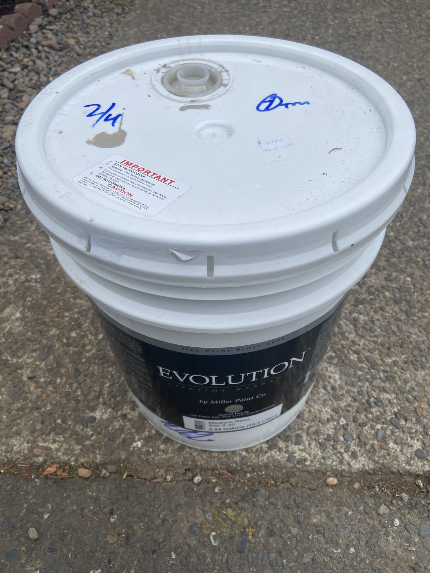 Evolution miller paint (tan color)