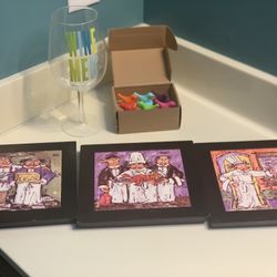 3chefs Pics / One Wine Glass N Wine Stoppers