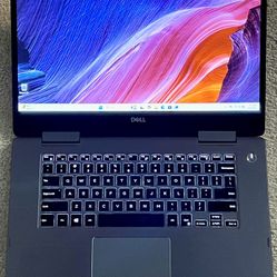 Dell 7573 (2-in-1) 15.6” FHD Touchscreen Backlit QuadCore i7-8550U 1.8GHz 16GB Ram 512GB SSD Win11Pro Office24