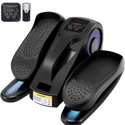 Under Desk Elliptical Machine, Adjustable Speeds Elliptical Trainer with Remote Control