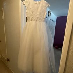 Flower Girl Dress-Size 8