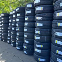 SET OF NEW TIRES 235/40/19 GOODYEAR EAGLE  INCLUDNG MOUNT AND BALANCE 