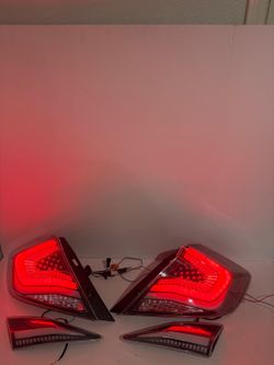 Honda Civic 4D 2016-2021 Tail Lights