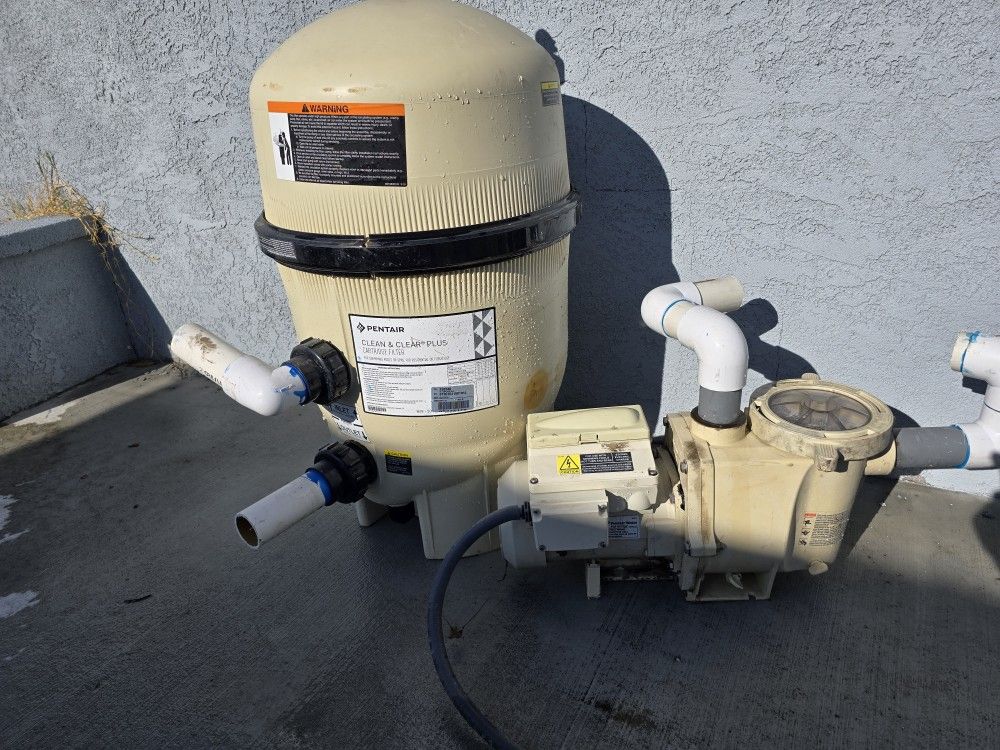 Pentair Filter and Pump