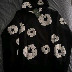 Denim Tear Hoodie *BLACK*