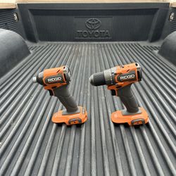 NEW RIDGID 18V SubCompact Brushless 2-Tool Drill/Driver & Impact Driver **$80 For Both**