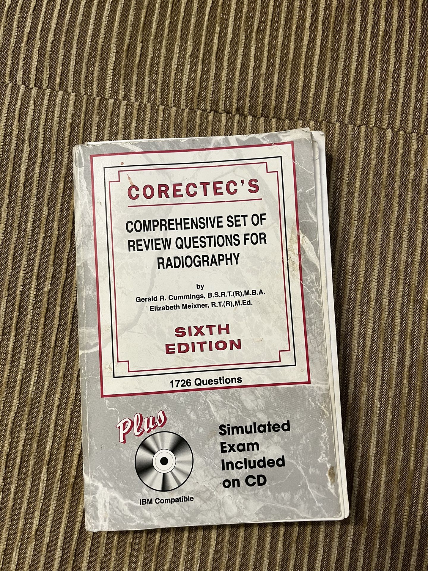 Corectec's Comprehensive Set of Review Questions For Radiography - Softcover Cummings, Gerald R.; Meixner, Elizabeth