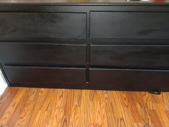 Handcrafted Black Dresser