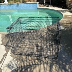 Extra Large Collapsible Dog Crate 42x28x30.5