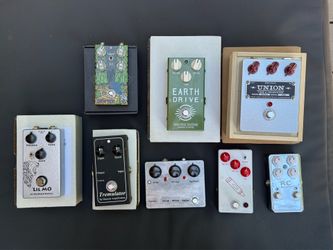 Guitar Effects Pedals (overdrives, tremolo)
