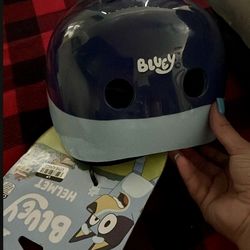 New Bluey helmet for kids 3 & up