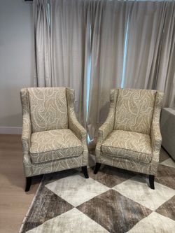 Pier 1 Paisley chairs 2 of. New
