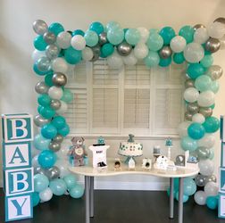 Balloon Arch , balloons decoration - Baby shower, birthday ...