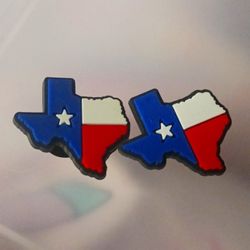 2 Texas Croc Charms