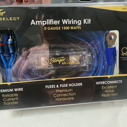 Amplifier Wiring Kit 0 Gauge