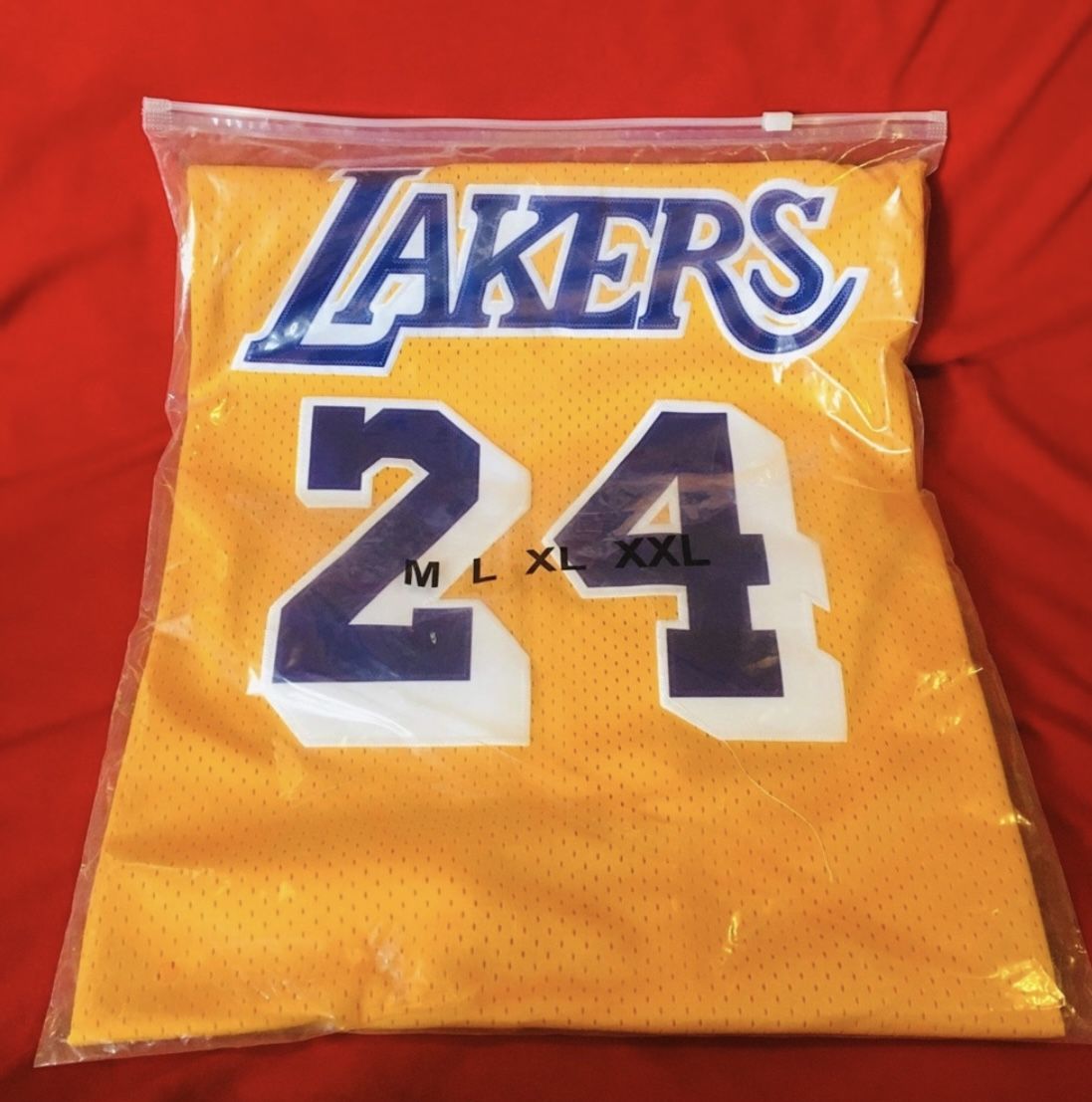 Men’s Adidas NBA Lakers Kobe Jersey (XL)