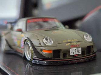1/64 Ignition model RWB 993 matte green