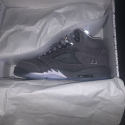 Air Jordan Wolf Grey 5s