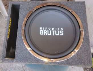 15 inch Hifonics Brutus subwoofer
