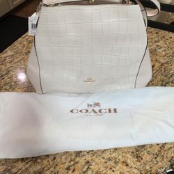Coach Ivory Purse 