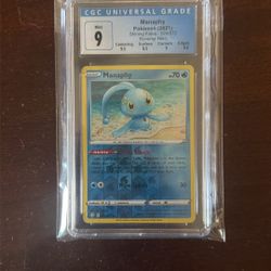 Pokémon 2021 Shining Fates Manaphy #24 Rev Foil