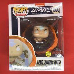 Funko Pop! Aang All Elements  Avatar  The Last Airbender 1000 Glow in the Dark