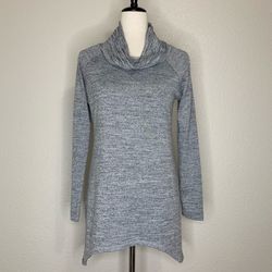 NWOT Marc New York Performance Gray Cowl Neck Long Sleeves Tunic Top