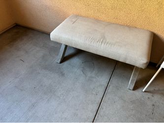 West elm outdoor bench