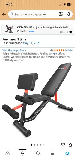 Workout bench