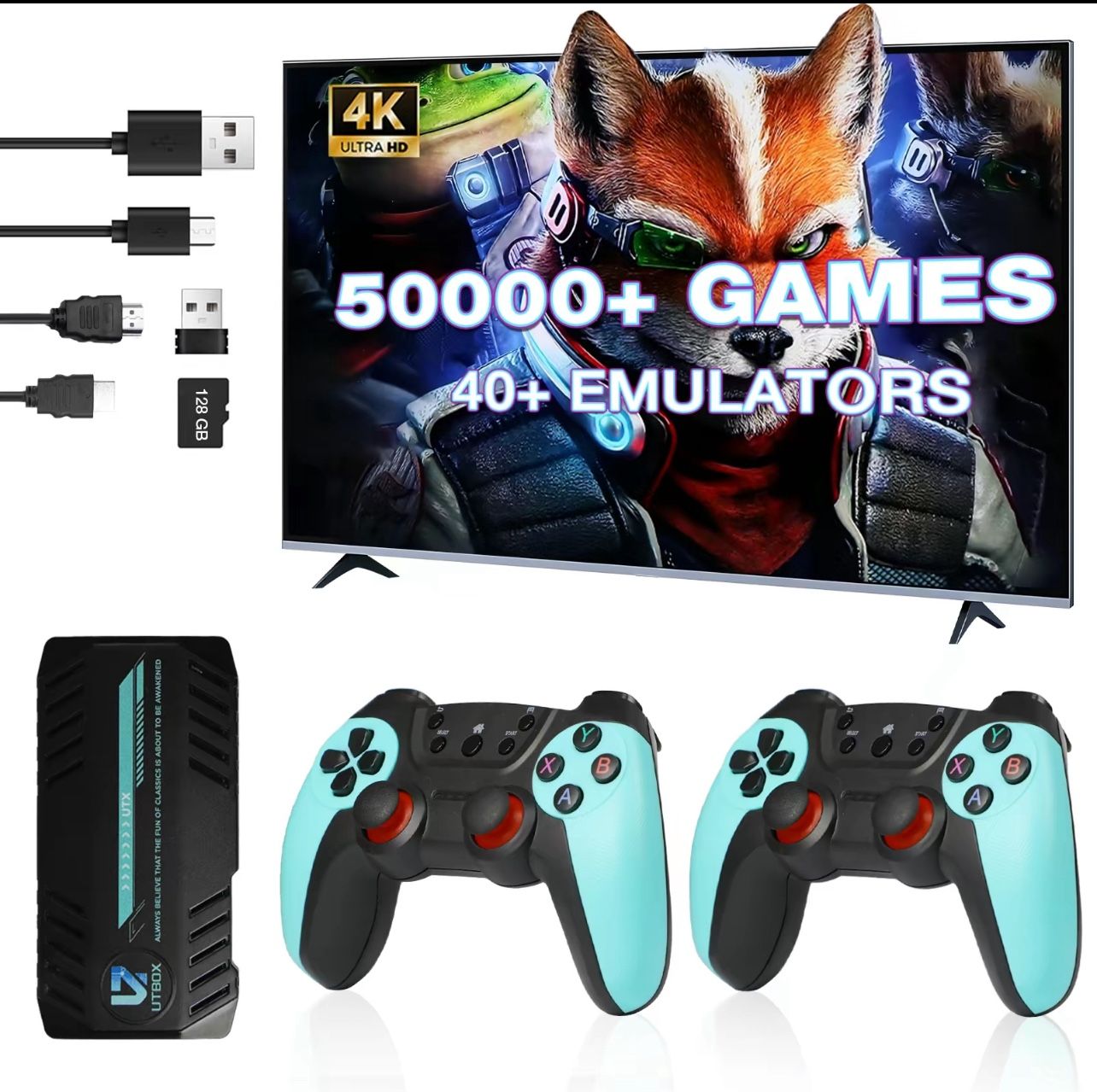 UTX RETRO CONSOLE 50,000 GAMES