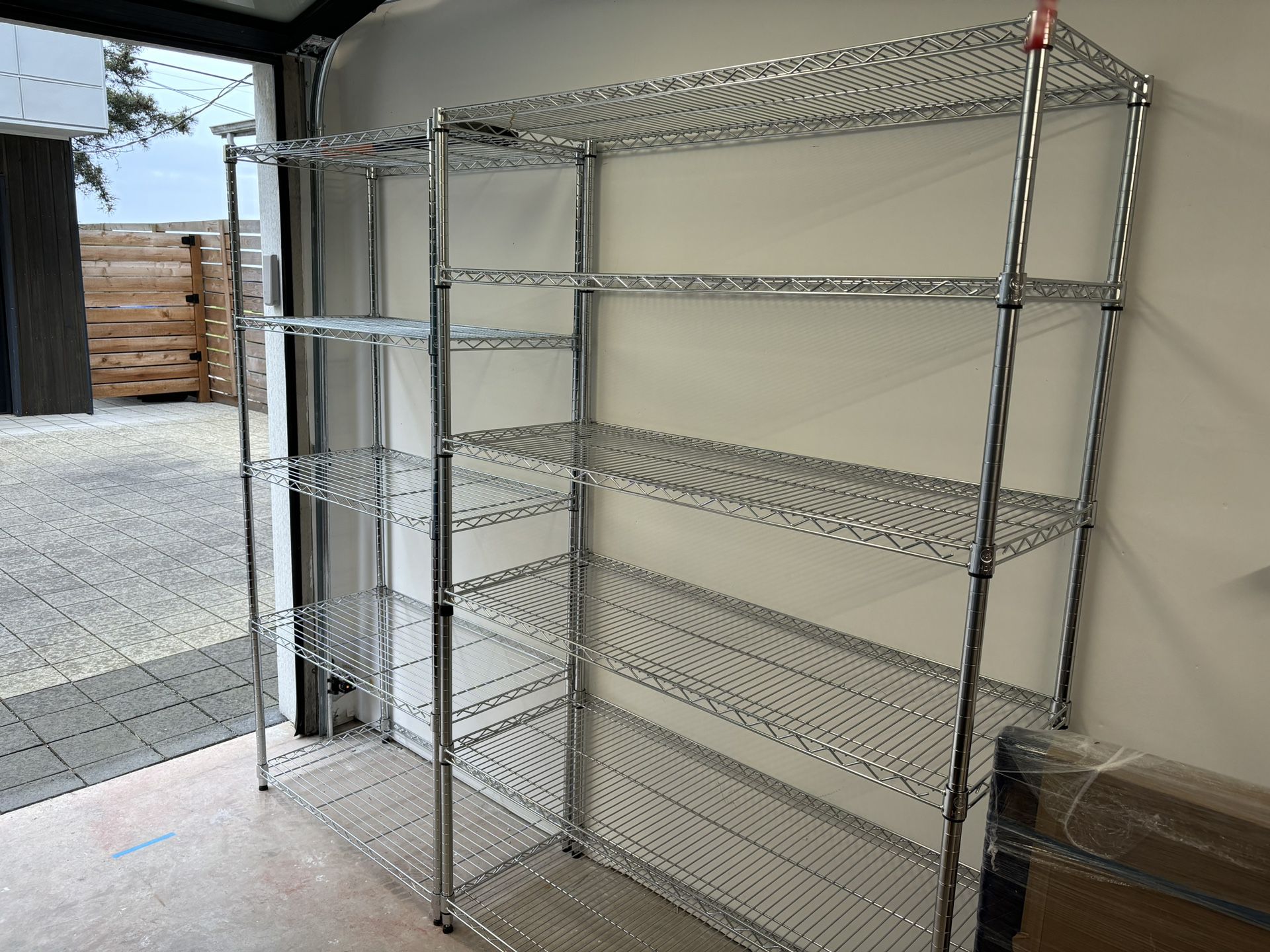 Wire Shelving (x2) - Great Condition 