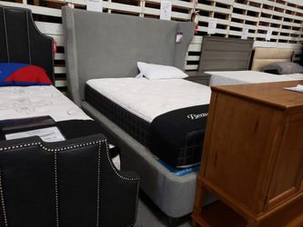 New queen size bed frame tax included free delivery