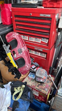 Craftsman 2-Piece Tool Box + some Tools Included