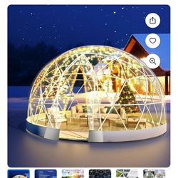 Outdoor Garden Dome Tent 9.5x5.7FT PVC