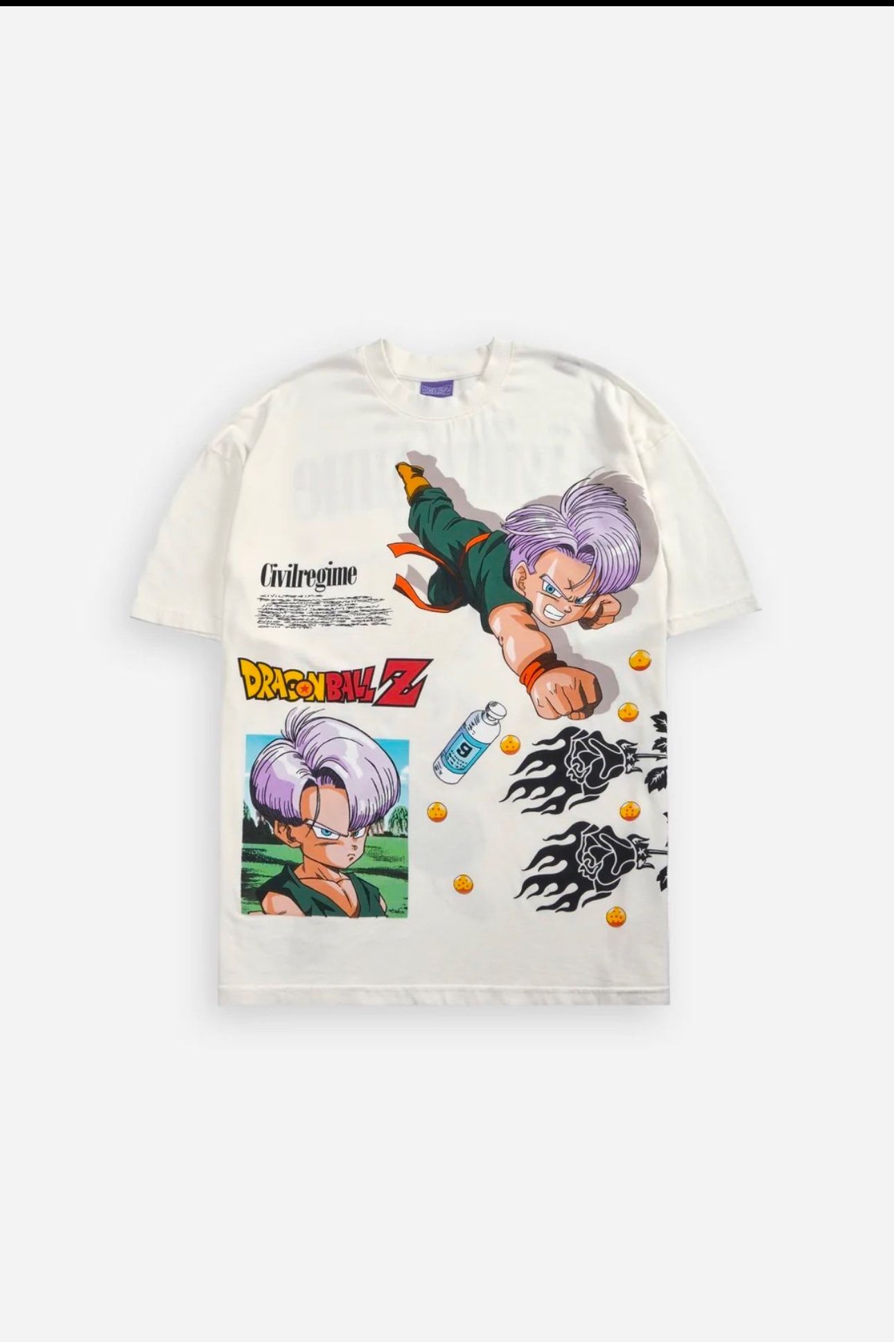 Civil Regime White Kid Trunks American Classic